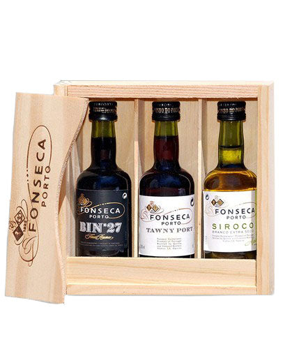 Porto Fonseca Set 3 Bottles Gift Box (wood box) 3x5Cl